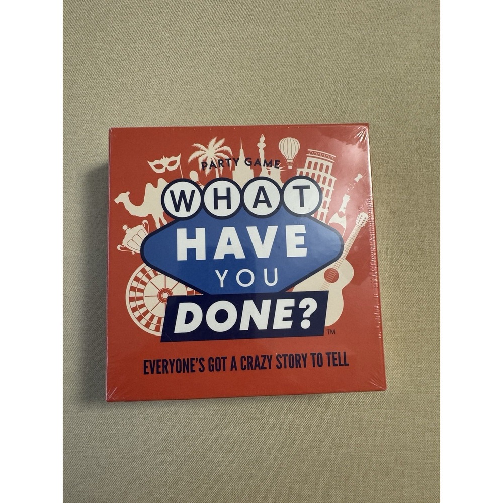 What Have You Done? Brand New Sealed Party Game 17 And Up 2‎ Plus Players